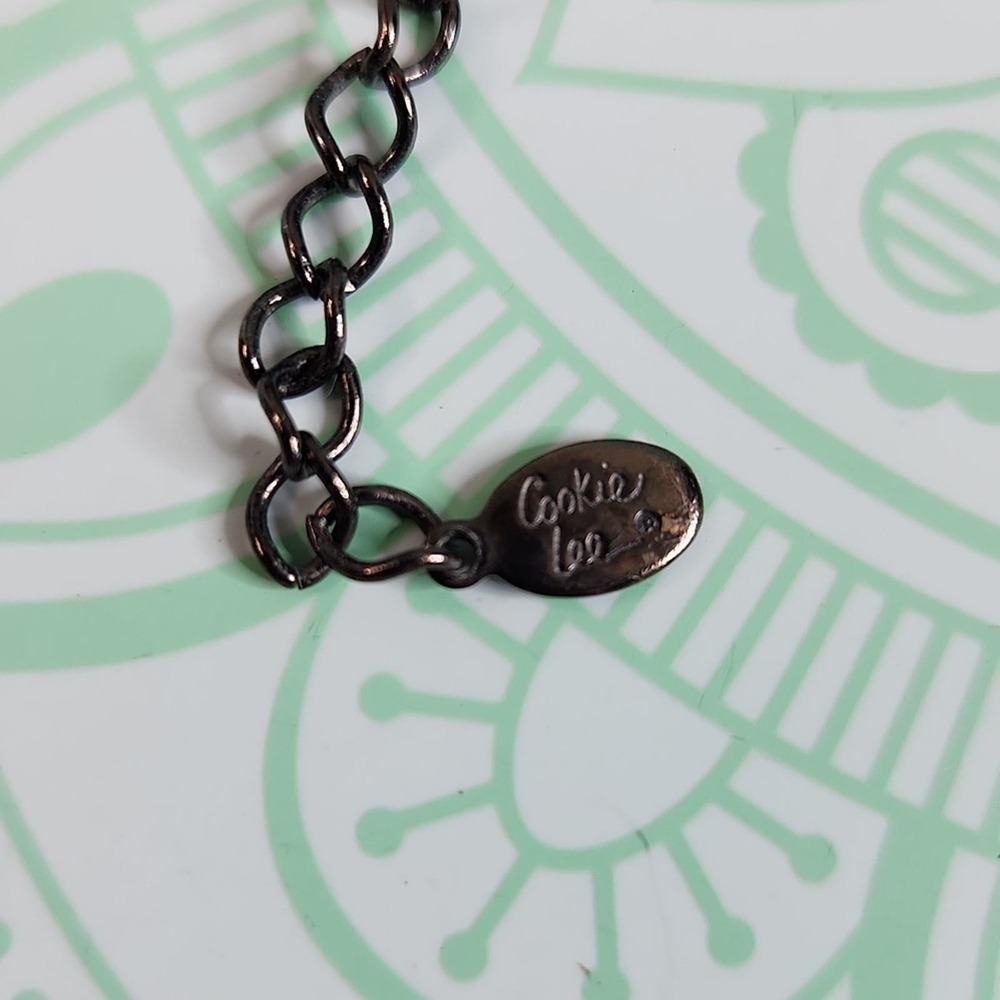 Signed Cookie Lee River Rock Necklace - Picture 5 of 5